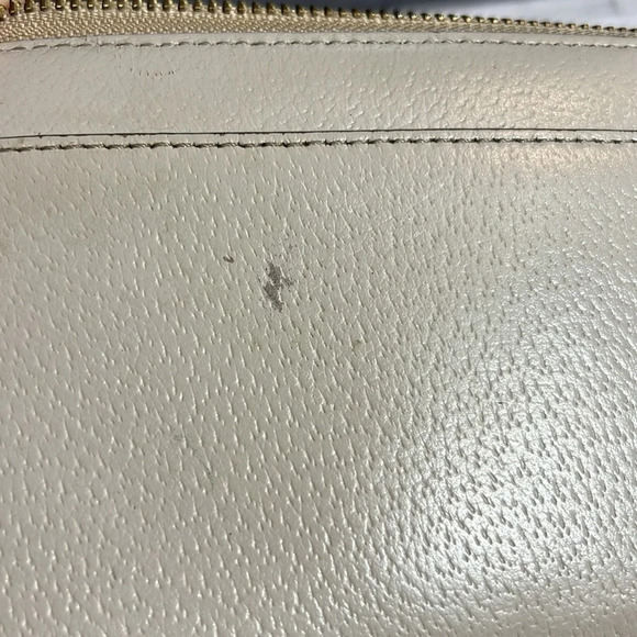 🌻 Kate Spade Wellesley Neda Leather Zip Around Wallet in Porcelain - Picture 11 of 12